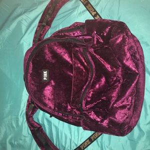 Velvet bagpack Victoria’s Secret 100% authentic
